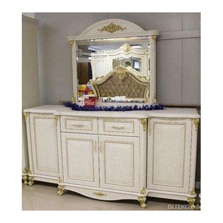 Комод 4-х дверный Да Винчи ГД-06 2063х589х1000 мм тайский орех
