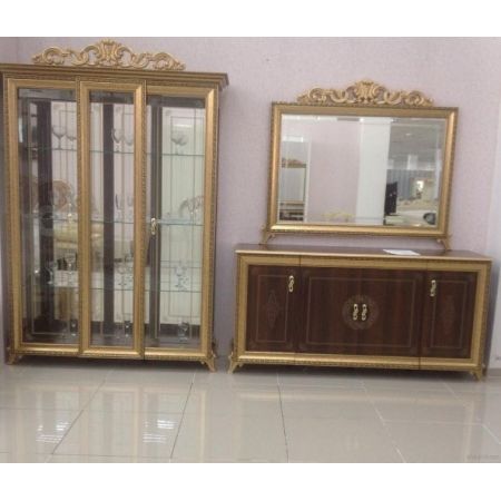 Комод 4-дверный  Версаль 1890х524х920мм тайский орех