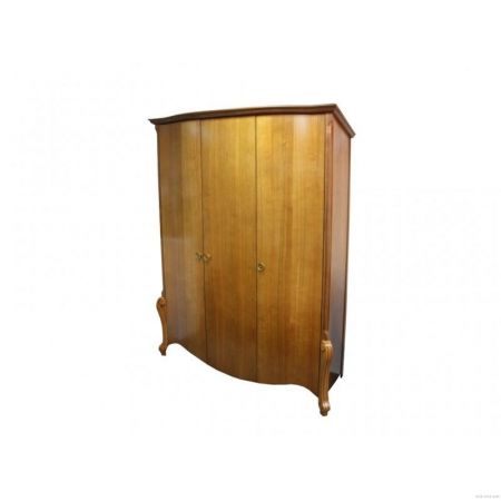 Шкаф для одежды 3-х дверный Луиза с декором ММ-227-01/03Б