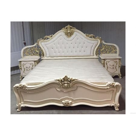 Кровать Джоконда Люкс 180х200 цвет: крем