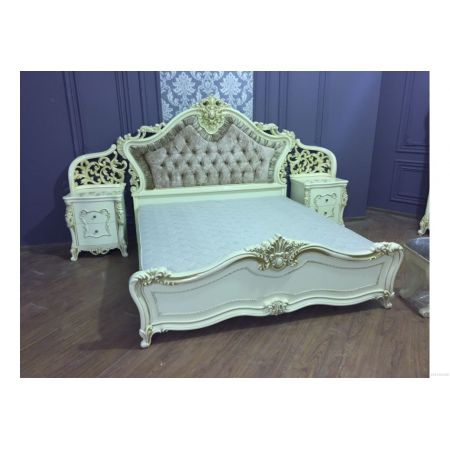 Кровать Джоконда Люкс 180х200 цвет: крем