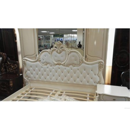 Кровать Лорена 180х200 цвет: крем