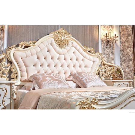 Кровать Джоконда Люкс 180х200 цвет: крем