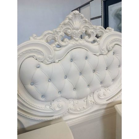 Кровать Элиза Люкс 180х200 цвет: крем