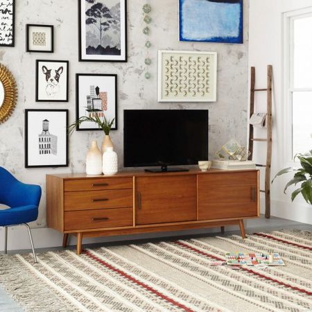 ТВ-Тумба Mid-Century Media Console (203 см) - Acorn в ретро-стиле