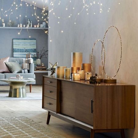 ТВ-Тумба Mid-Century Media Console (203 см) - Acorn в ретро-стиле