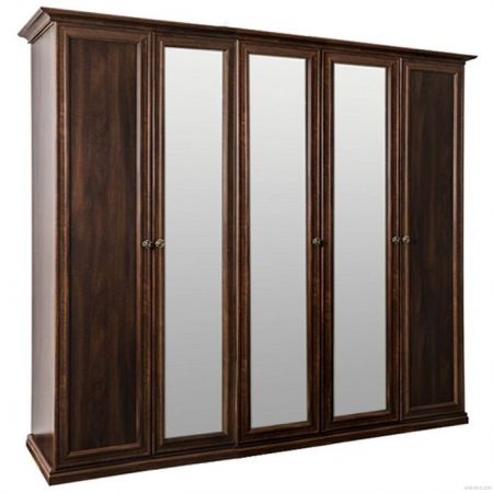 Спальня Афина караваджо 6-ти ств. шкаф, 180*200, зеркало ППУ