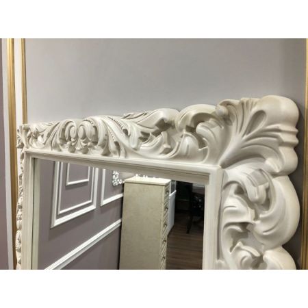Спальня Афина крем корень 6-ти ств. шкаф, 180*200, зеркало ППУ
