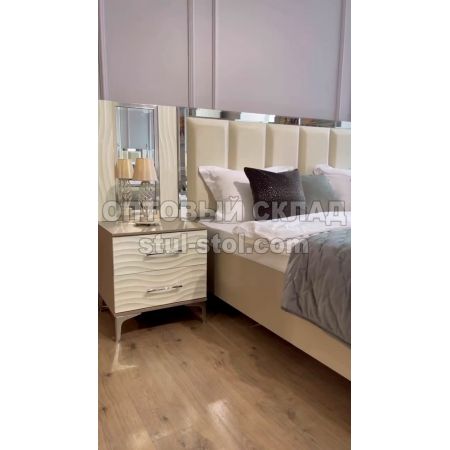 Кровать Gravita 180x200 см белый глянец