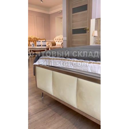 Кровать Gravita 160x200 см белый глняец