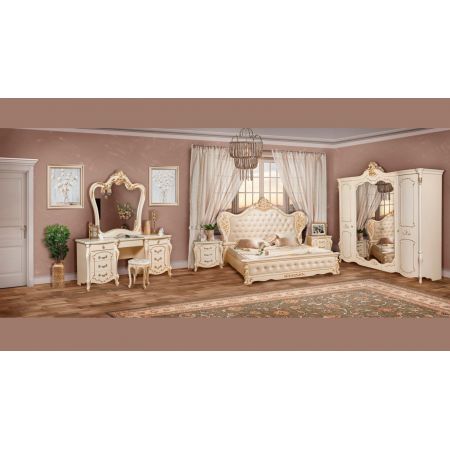 Спальня Лоретта крем, СКФМ