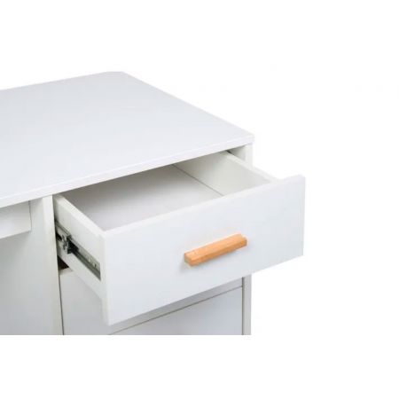 Стол письменный Nordik-2 White, 120 см х 52 см х 81 см