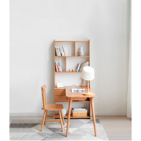 Стол письменный со стеллажом ST351 Office Desk With Side Bookcase