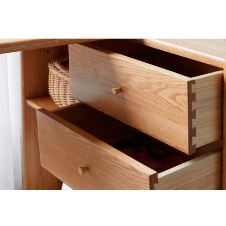 Стол письменный со стеллажом ST351 Office Desk With Side Bookcase