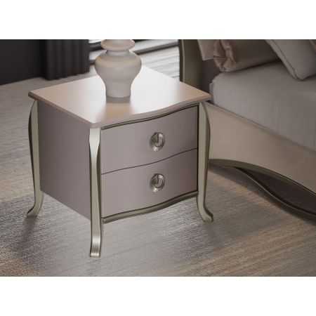 Спальный гарнитур Верона 6/180С | Кровать 180×200 с декором | Фабрика Арида