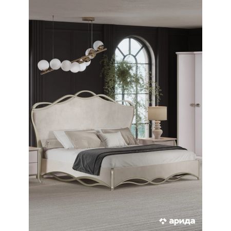 Кровать Верона 1,8 с декором | Спальное место 180×200 | Фабрика Арида