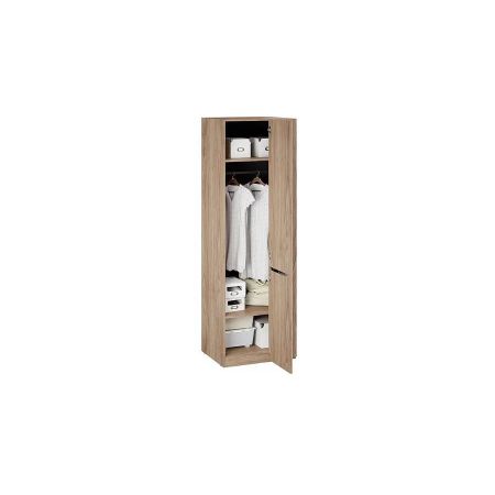 Шкаф угловой (580) с 1 зеркальной дверью «Глосс» - СМ-319.07.007 Яблоня Беллуно