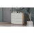 Комод «Хилтон» - 402.010.000 Дуб Крафт золотой, Белый матовый